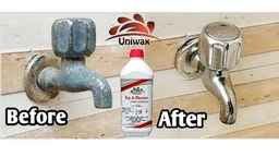 Tap & Shower Cleaner – Deep Cleaning Formula for Removes Limescale Stubborn Stains & Water Deposits - 5kg