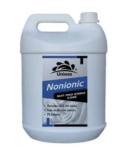 Uniwax NID nonionic Liquid detergent/ Non-Residue Liquid Detergent for Sensitive Clothes - 20 kg