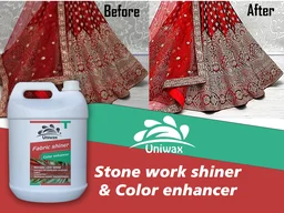 Uniwax Fabric Shiner & Color Enhancer | Saree Polish for Silk & Cotton - 5kg