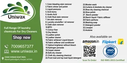 uniwax Stain out for tea coffee, pan masala, colour, black spot, food stain remover for cloth - 1 kg