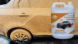 Uniwax Color Foam Car Shampoo - High Foaming Formula (Green, Blue, Pink, Orange) for Deep Cleaning - 5kg each, 25kg total