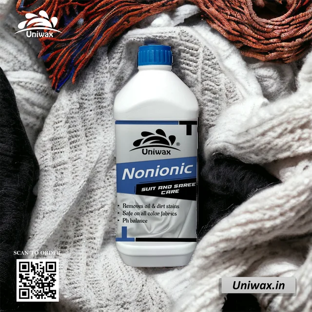 Uniwax NID nonionic Liquid detergent/ Non-Residue Liquid Detergent for Sensitive Clothes - 20 kg
