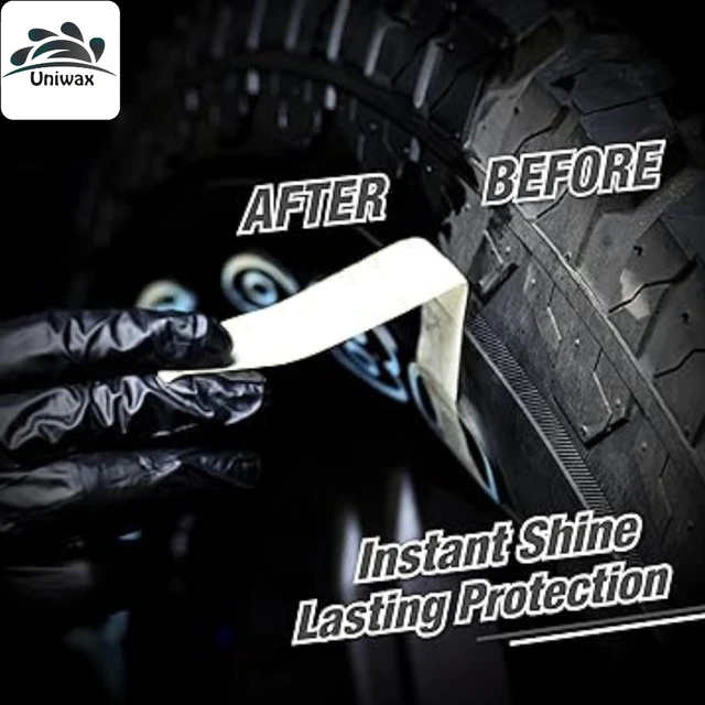 Uniwax Tyre Polish (1:2 Concentrate) – Deep Black Finish & Protection - 1 Kg