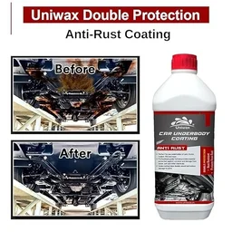 Uniwax Car Rust Proofing – Strong Underbody Coating for Maximum Protection|Rustproof, Waterproof & Durable Coating - 1liter