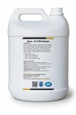 Uniwax Car & Bike Shampoo Foam-Rich Cleaner with Protective Wax Coating - 5kg