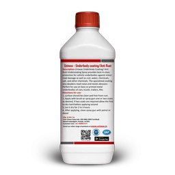 Uniwax Car Rust Proofing – Strong Underbody Coating for Maximum Protection|Rustproof, Waterproof & Durable Coating - 1liter