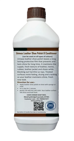 Uniwax Premium Shoe Care Combo – Cleaner + Polish (1 kg each) - 1-1 kg each