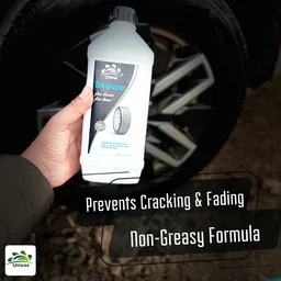 UniWax Tyre Polish – Long-Lasting Shine & Protection – Restores Faded Tires & Resists Dust - 5 kg