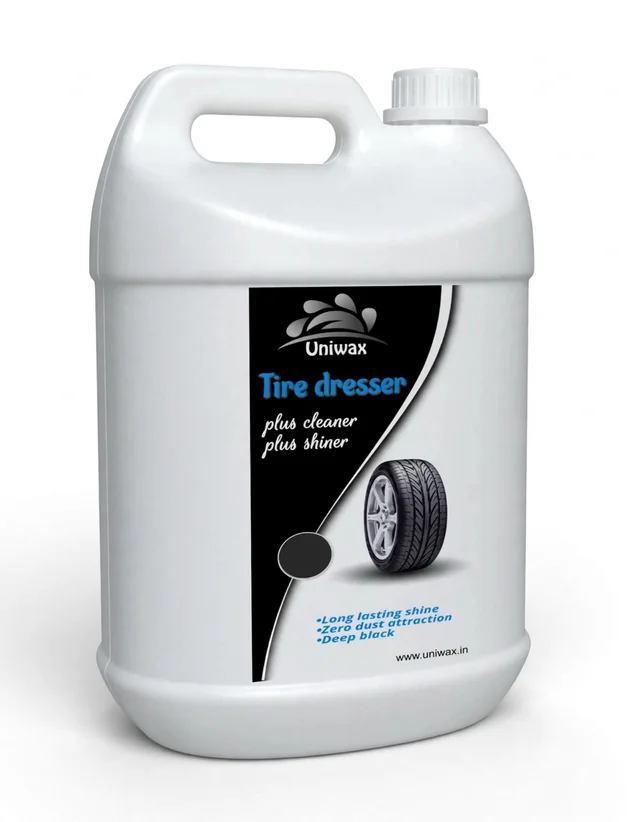 UniWax Tyre Polish – Long-Lasting Shine & Protection – Restores Faded Tires & Resists Dust - 5 kg