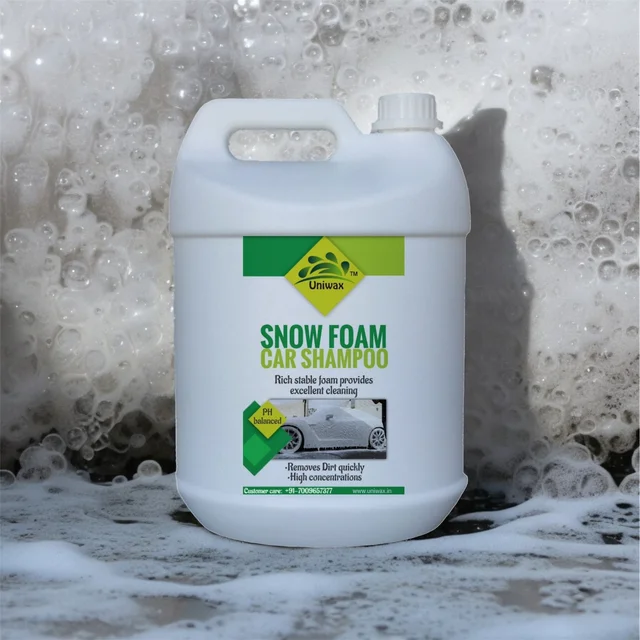 uniwax -snow foam shampoo With Wax Thick Foam - 5kg