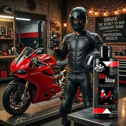 Uniwax Bike Polish – High-Gloss Shine & Protection for Motorcycles & Bicycles – UV Resistant Formula - 200ml