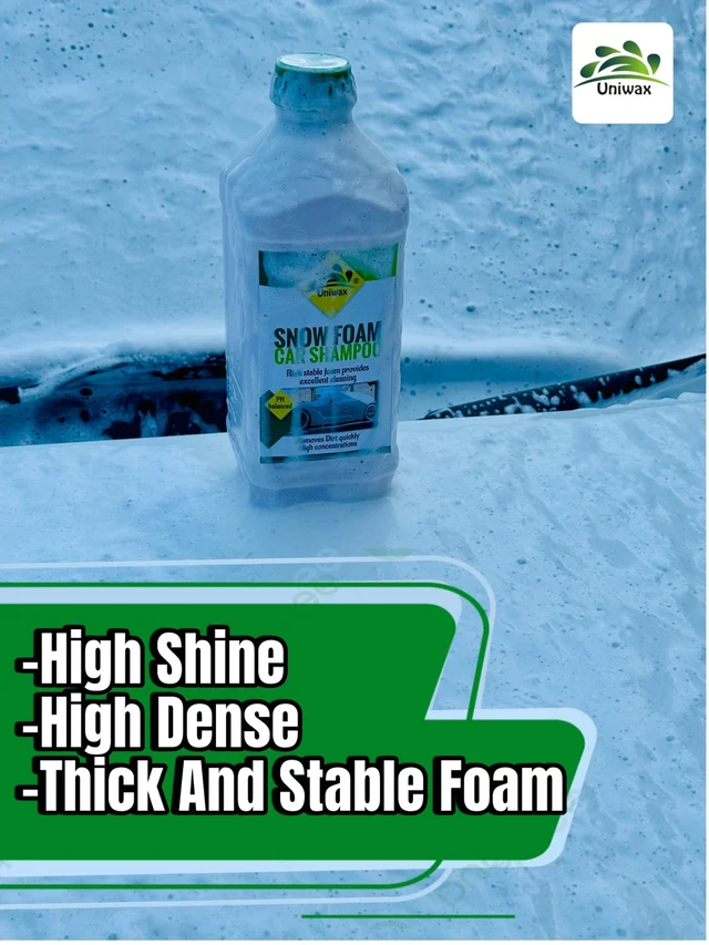 uniwax -snow foam shampoo With Wax Thick Foam - 20 liter