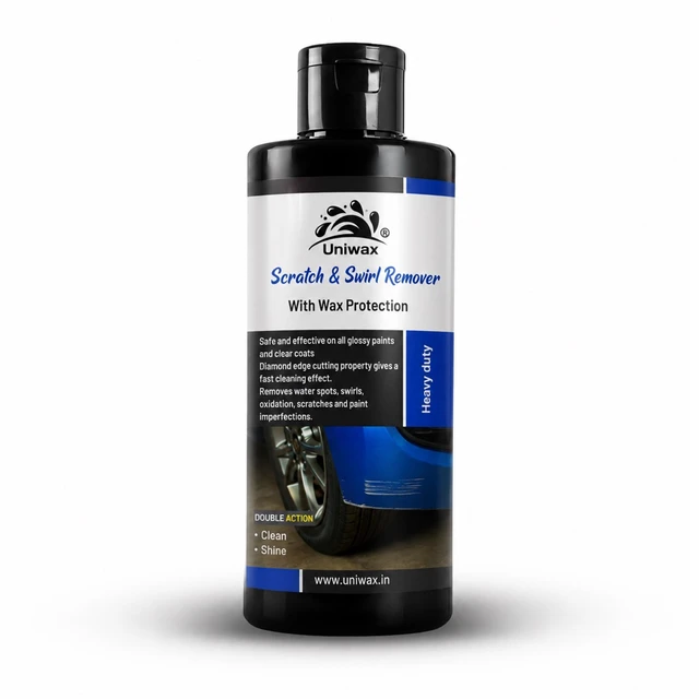 UNIWAX Car Scratch Remover – Paint Scratch Repair & Swirl Remover – Restores Shine for All Car Colors UNIWAX Car Scratch Remover – Paint Scratch Repair & Swirl Remover – Restores Shine for All Car Colors 