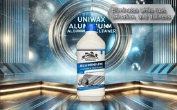 Uniwax Aluminum Cleaner Hard Brightener & Oxidation Remover | Heavy-Duty Industrial Cleaner - 5 kg