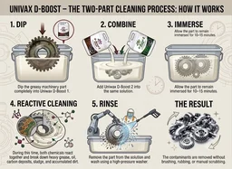Professional Touchless Heavy-Duty Degreasing System UNIWAX D-BOOST 1 & D-BOOST 2
- 8 kg
