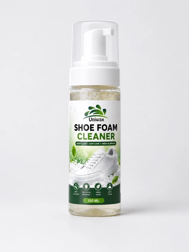 Uniwax Shoe Foam Cleaner – Powerful Deep Cleaning for All Types of Shoes