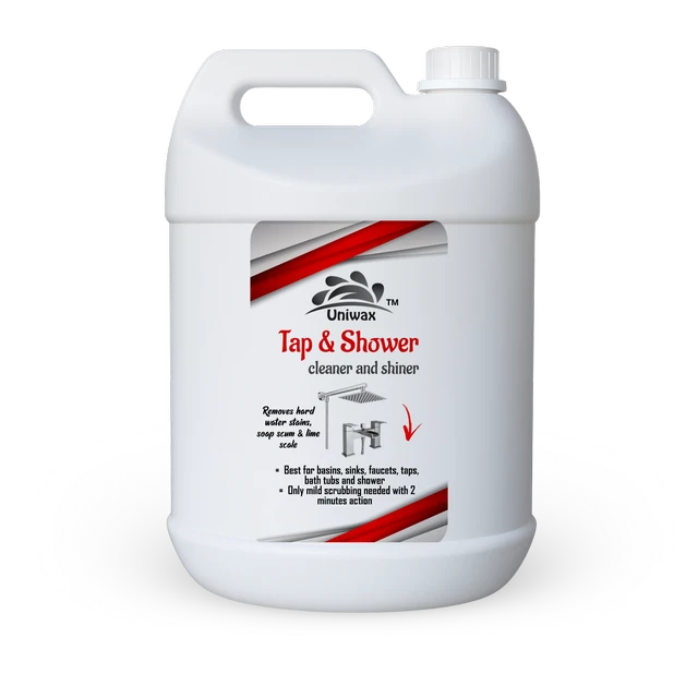 Tap & Shower Cleaner – Deep Cleaning Formula for Removes Limescale Stubborn Stains & Water Deposits - 5kg