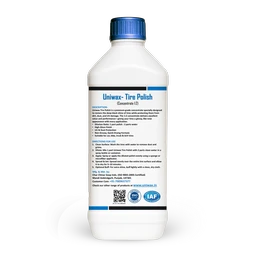 Uniwax Tyre Polish (1:2 Concentrate) – Deep Black Finish & Protection - 1 Kg