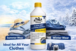 uniwax cloth dry cleaning chemical concentrate UL22 , Fabric Dry Cleaning Solution | Professional Garment Cleaner | No Shrinkage Formula | Safe for All Fabrics - 1kg