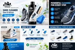 uniwax shoe cleaner concentrate Instant Stain & Dirt Remover | Safe for Leather, Canvas & Sneakers - 200ml