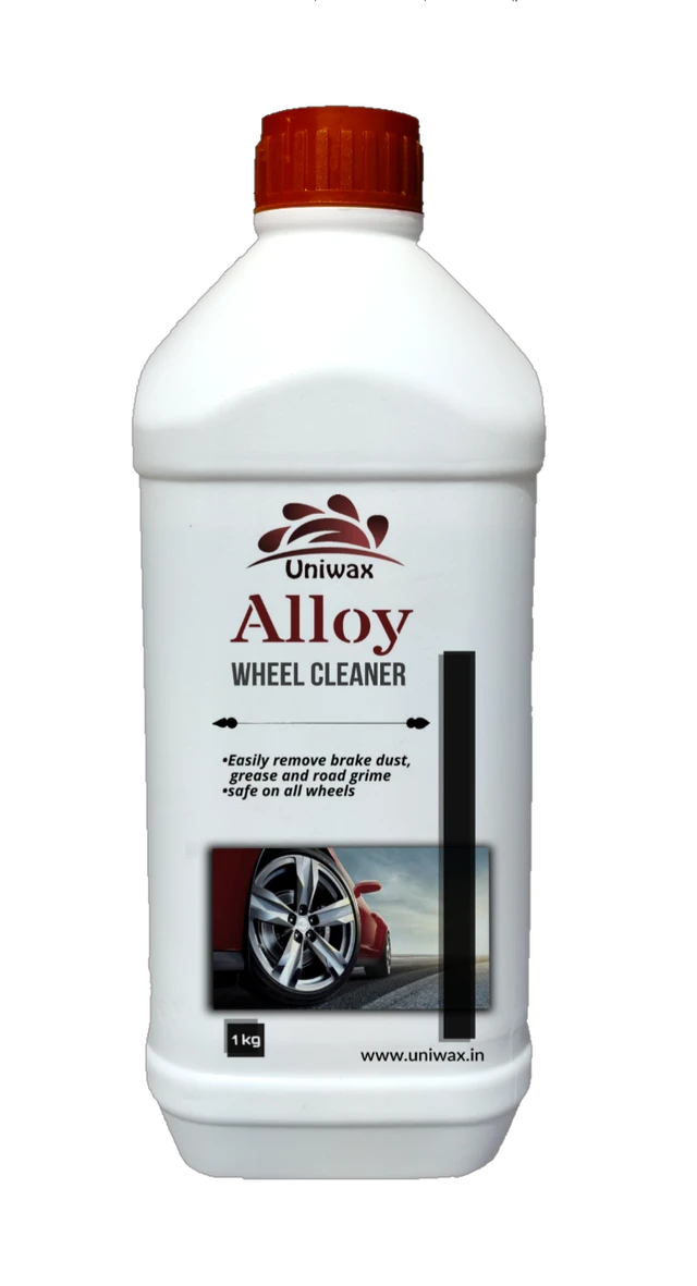 Uniwax Alloy Wheel Cleaner – Powerful Brake Dust & Grime Remover | Safe for All Wheels | Fast-Acting Spray for Deep Cleaning & Shine - 1kg