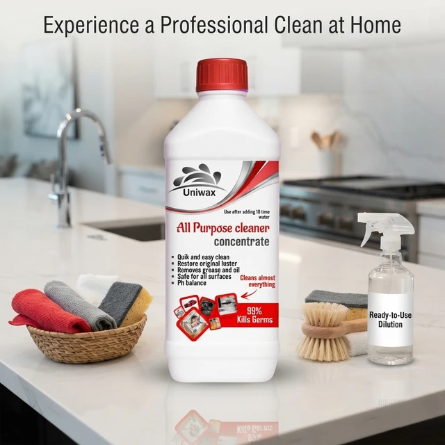 Uniwax APC - All-Purpose Cleaner for Home, Kitchen, Car & Office, Powerful Degreaser & Automotive Use - 20 kg