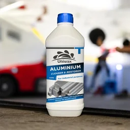 Uniwax Aluminum Cleaner Hard Brightener & Oxidation Remover | Heavy-Duty Industrial Cleaner - 1 kg