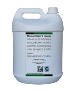 UNIWAX Aluminium Cleaner and Brightener | Remove Oxidation, Dust, Cement and Heavy Dust Particles | Clean & Restore - 5kg
