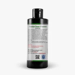 Uniwax Aluminium Cleaner and Brightener | Remove Oxidation, Dust, Cement and Heavy Dust Particles | Clean & Restore - 200ml