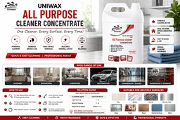 Uniwax APC - All-Purpose Cleaner for Home, Kitchen, Car & Office, Powerful Degreaser & Automotive Use - 20 kg