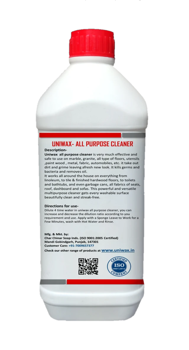 uniwax all in one cleaner and all in one polish - 1-1 kg each