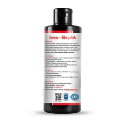 Uniwax Bike Polish – High-Gloss Shine & Protection for Motorcycles & Bicycles – UV Resistant Formula - 200ml