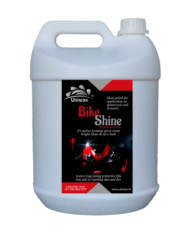 Uniwax Bike Polish – High-Gloss Shine & Protection for Motorcycles & Bicycles – UV Resistant Formula - 5kg
