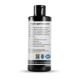 Black out- black stain remover DAMBER, PAINT, OIL, GREASE, GUM, COSMETICS, INK, ETC. UL02 - 200ml