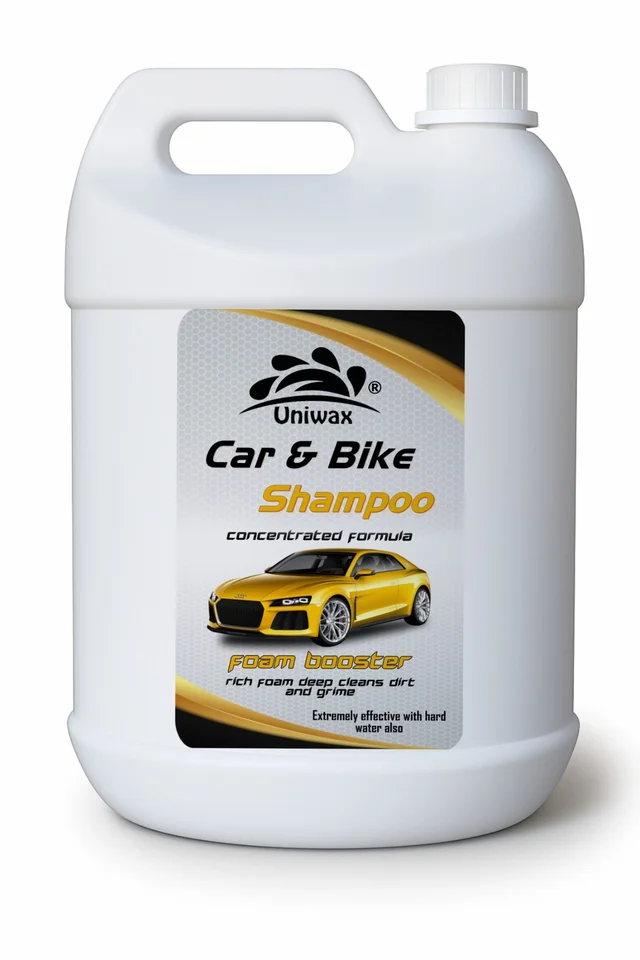 Uniwax Car & Bike Shampoo Foam-Rich Cleaner with Protective Wax Coating - 5kg