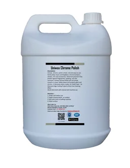 Uniwax Chrome Polish – Multi-Surface Metal Cleaner for Vehicles – Anti-Rust & Mirror Finish Formula - 5 KG