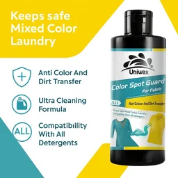 uniwax color spot guard anti-Dye Transfer Mixed Color Protector Color Safe - 1 kg