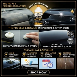 Uniwax Dashboard Polish for Car | Interior Cleaner & Shine | Protects & Restores Car Dashboard | Long-Lasting Gloss |dust protection - 1kg