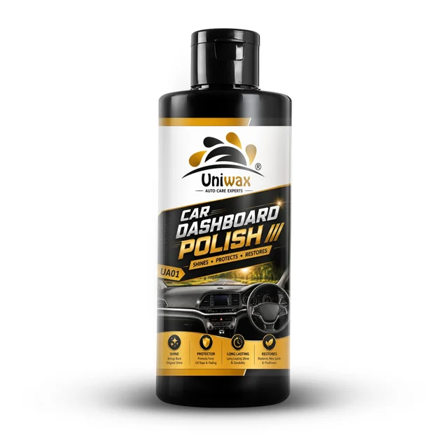 Uniwax Dashboard Polish for Car | Interior Cleaner & Shine | Protects & Restores Car Dashboard | Long-Lasting Gloss |dust protection - 200ml