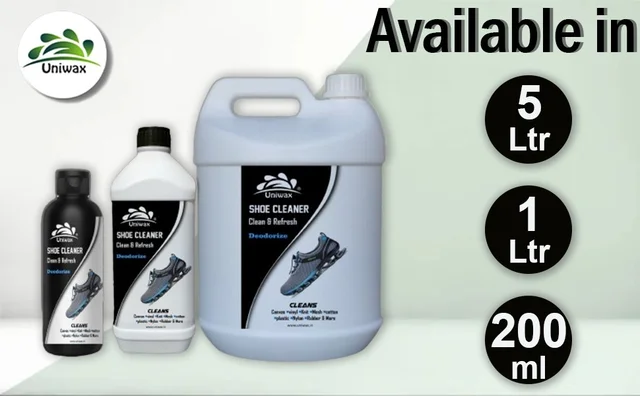 uniwax shoe cleaner concentrate Instant Stain & Dirt Remover | Safe for Leather, Canvas & Sneakers - 1kg