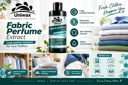 Uniwax Fabric Perfume Concentrate | Long-Lasting Clothing Scent & Fabric Freshener - 200 ml