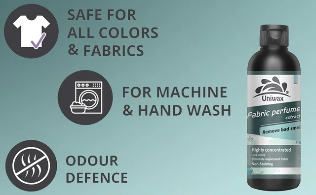 Uniwax Fabric Perfume Concentrate | Long-Lasting Clothing Scent & Fabric Freshener - 200 ml