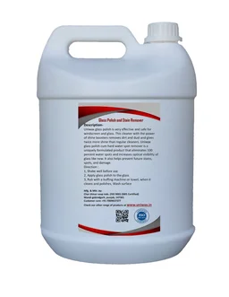 Uniwax Glass Polish – Hard Water Stain Remover & Glass Cleaner – Restores Clarity & Shine - 5kg