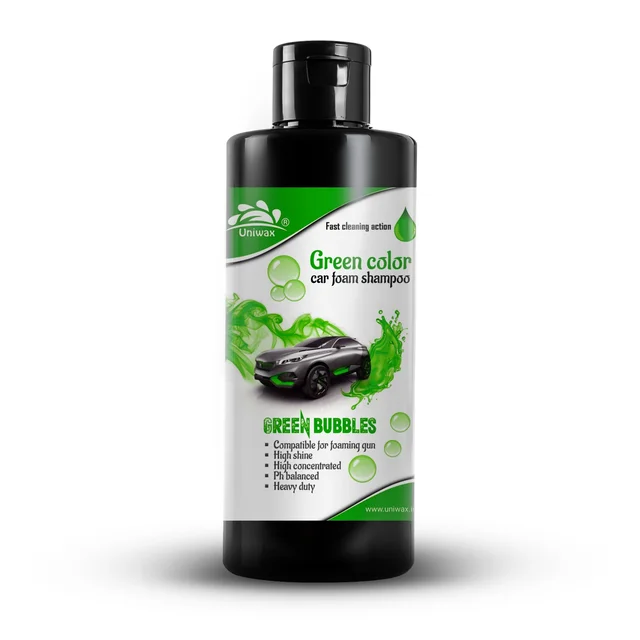 uniwax Green car foam shampoo - 200ml, green