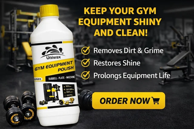 Uniwax Gym Equipment Polish – Rust Protection, Odor Remover & Long-Lasting Shine (UG01) - 1kg