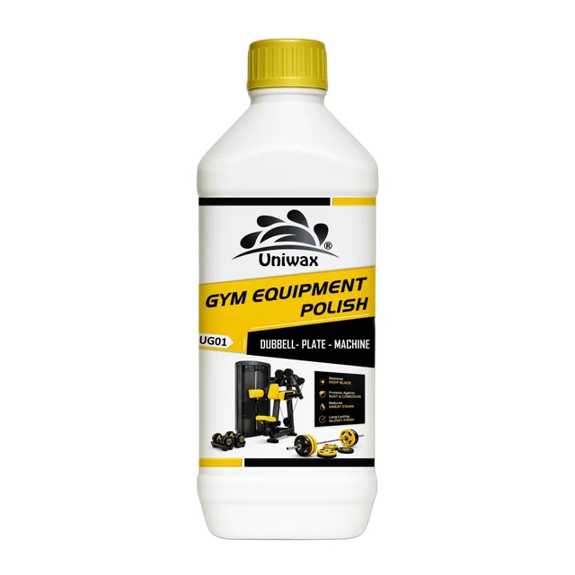 Uniwax Gym Equipment Polish – Rust Protection, Odor Remover & Long-Lasting Shine (UG01)