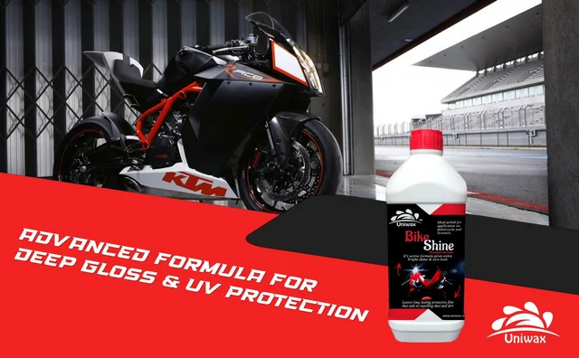 Uniwax Bike Polish – High-Gloss Shine & Protection for Motorcycles & Bicycles – UV Resistant Formula - 200ml