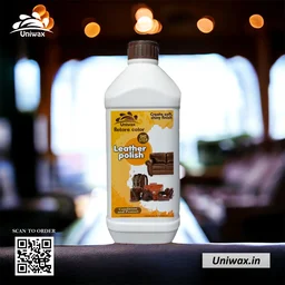 Premium Leather Polish & Conditioner | Natural Color | Restores Shine, Softness & Protection | Suitable for Bags, Shoes, Jackets, Sofas & Car Seats - 200 gram