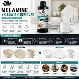 uniwax Melamine yellowish remover - 5kg