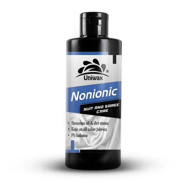 Uniwax NID nonionic Liquid detergent/ Non-Residue Liquid Detergent for Sensitive Clothes - 200ML